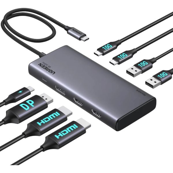 Hub USB-C Ugreen Revodok 8 en 1 (35625)