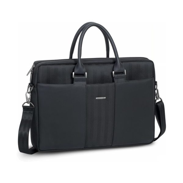 Sacoche Rivacase noire Narita 8135 pour ordinateurs portables 15,6" (8135 Black)
