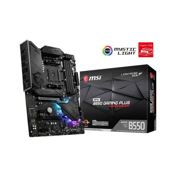 Carte Mère Intel MSI MPG B550 GAMING Plus (911-7C56-075)