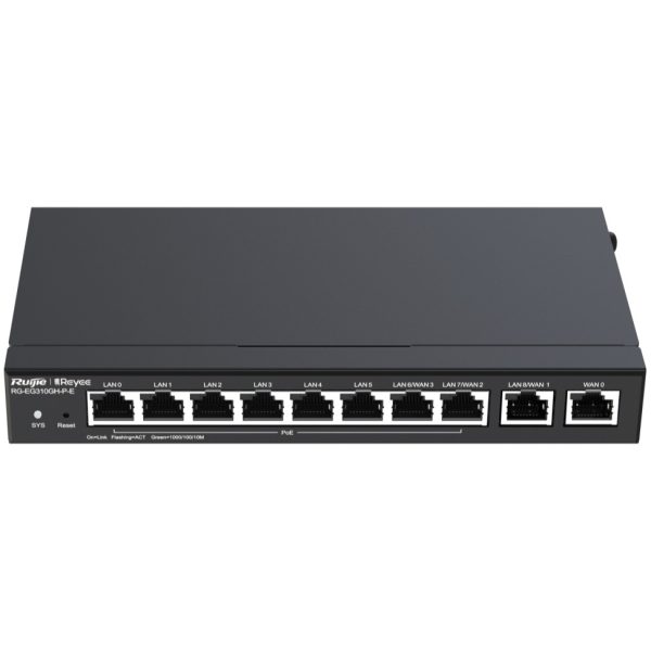 Routeur VPN de haute performance Reyee RG-EG310GH-P-E 10 ports
