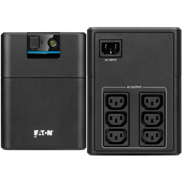 Onduleur Line-interactive Eaton 5E Gen2 5E1200UI USB - 660 W / 1200 VA - 6 prises C13